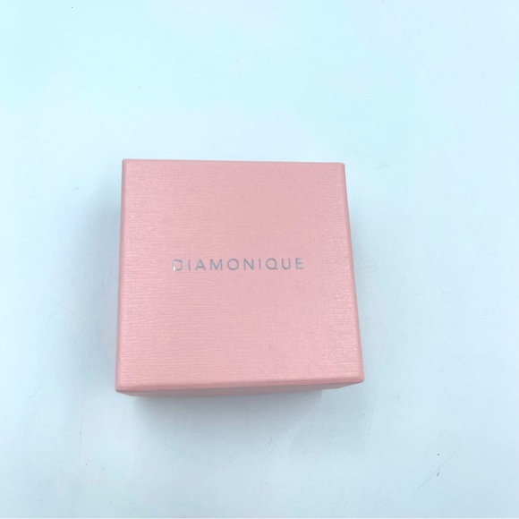 Diamonique High-Polish Seashell Band Ring Sterling Silver Size 8 - Picture 6 of 7